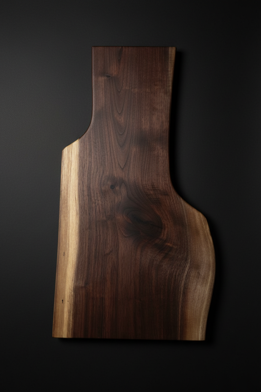 Dark Studio Live-Edge Board