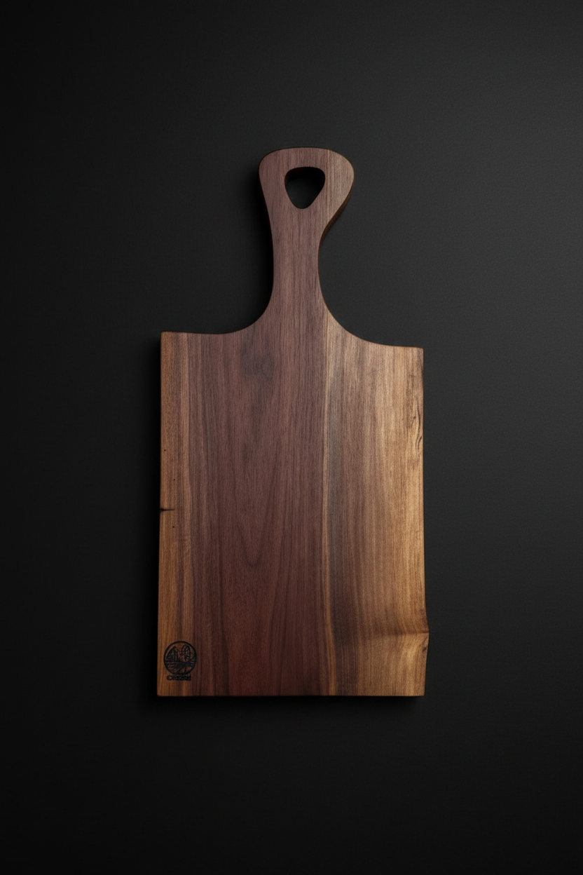 Flat Lay #2 - Logo, Dark Background