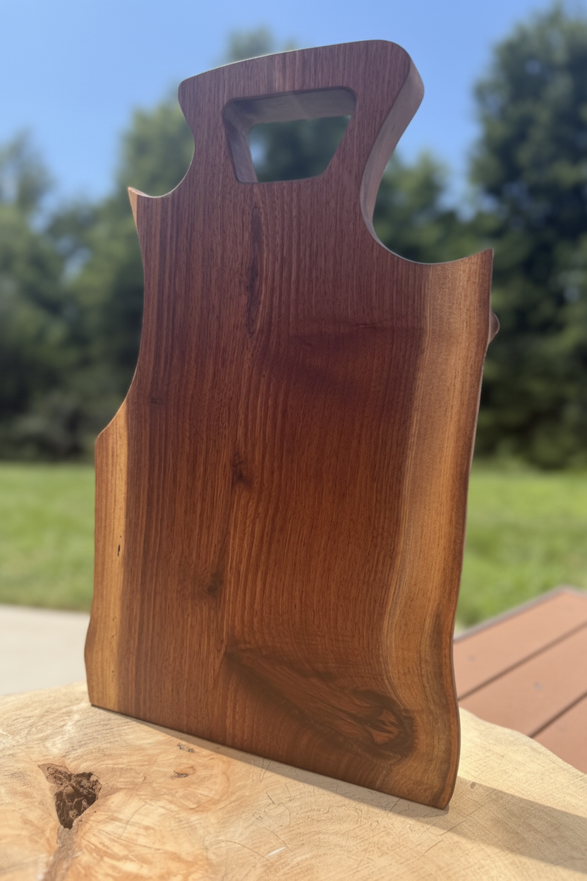 Vibrant Tight Crop Walnut Board